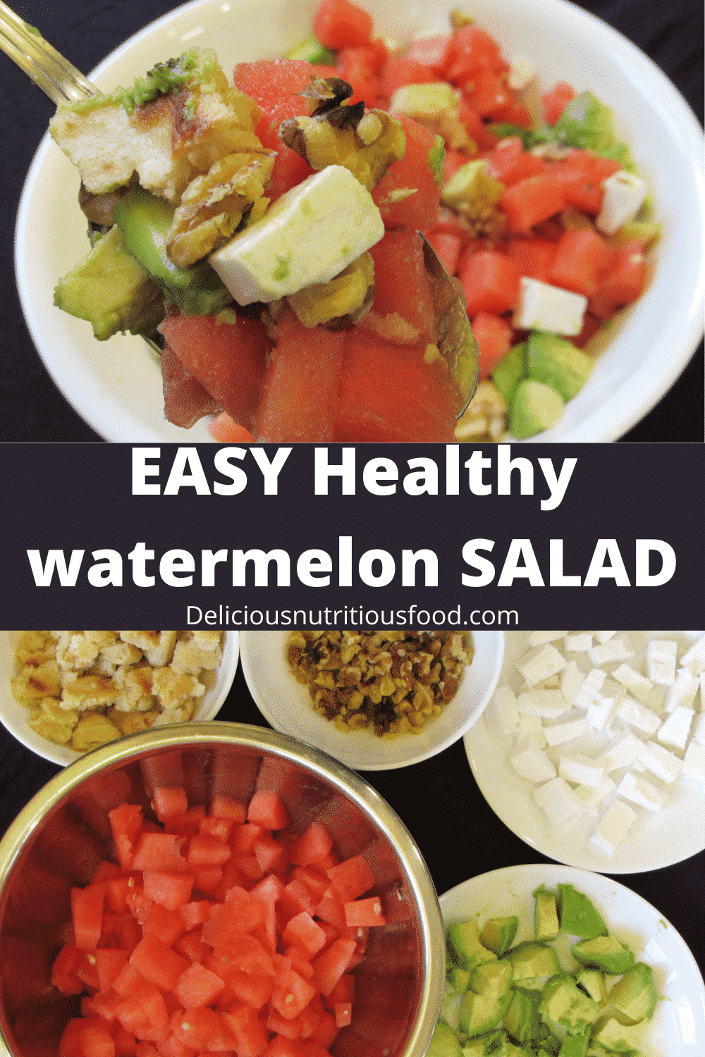   Easy watermelon salad made with avocado and feta cheese #watermelonavocadosalad #watermelonandavocadosalad #watermelonavocadofetasalad #watermelonfetaavocadosalad #watermelonsaladwithavocado #watermelonavocadosaladrecipe #Salad #thebestsalad #homemadesalad #goodsalads #saladrecipes #saladideas #saladrecipesfordinner #homemadesaladrecipeshealthy  #fruitrecipes #fruitrecipeshealthy #recipesIlove #5ingredientsrecipes, #deliciousnutritiousfodds#sides #sidedishes #veggysides #vegetablessidedishes #tastysides #easysidedishes #healthysides #summersidedishes #watermelonsalad #watermelonsaladwithfeta #watermelonsaladfeta #recipeforwatermelonsalad #watermelonsaladrecipe #watermelonsaladrecipes #recipesforwatermelonsalad #watermelonsaladfeta #healthywatermelonrecipes #eatingwatermelon #watermelondessert  #watermelonidearecipes #summerwatermelon #watermelonideas #watermelonfoodidea #watermelonsalad #easysidedishes #foodie #fromscratchrecipes #goodsalad #healthyfood #healthyrecipes #homemade #quickrecipes #saladideas #saladrecipeshealthy #sidedishes #simplerecipes #tastysalad #tastysides #Thebestsalad #veganrecipes #vegetarianrecipes #yummy #easyrecipes #summersaladrecipes #summerfoods #summersidedishes #summerwatermelon 