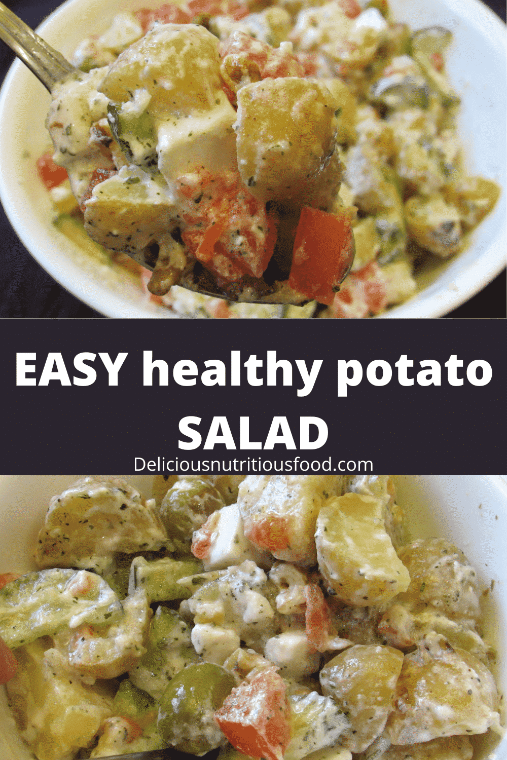 Easy potato salad without eggs