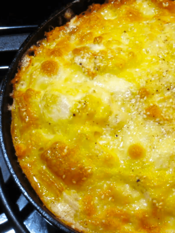 The best breakfast skillet casserole| made easy with sourdough starter
