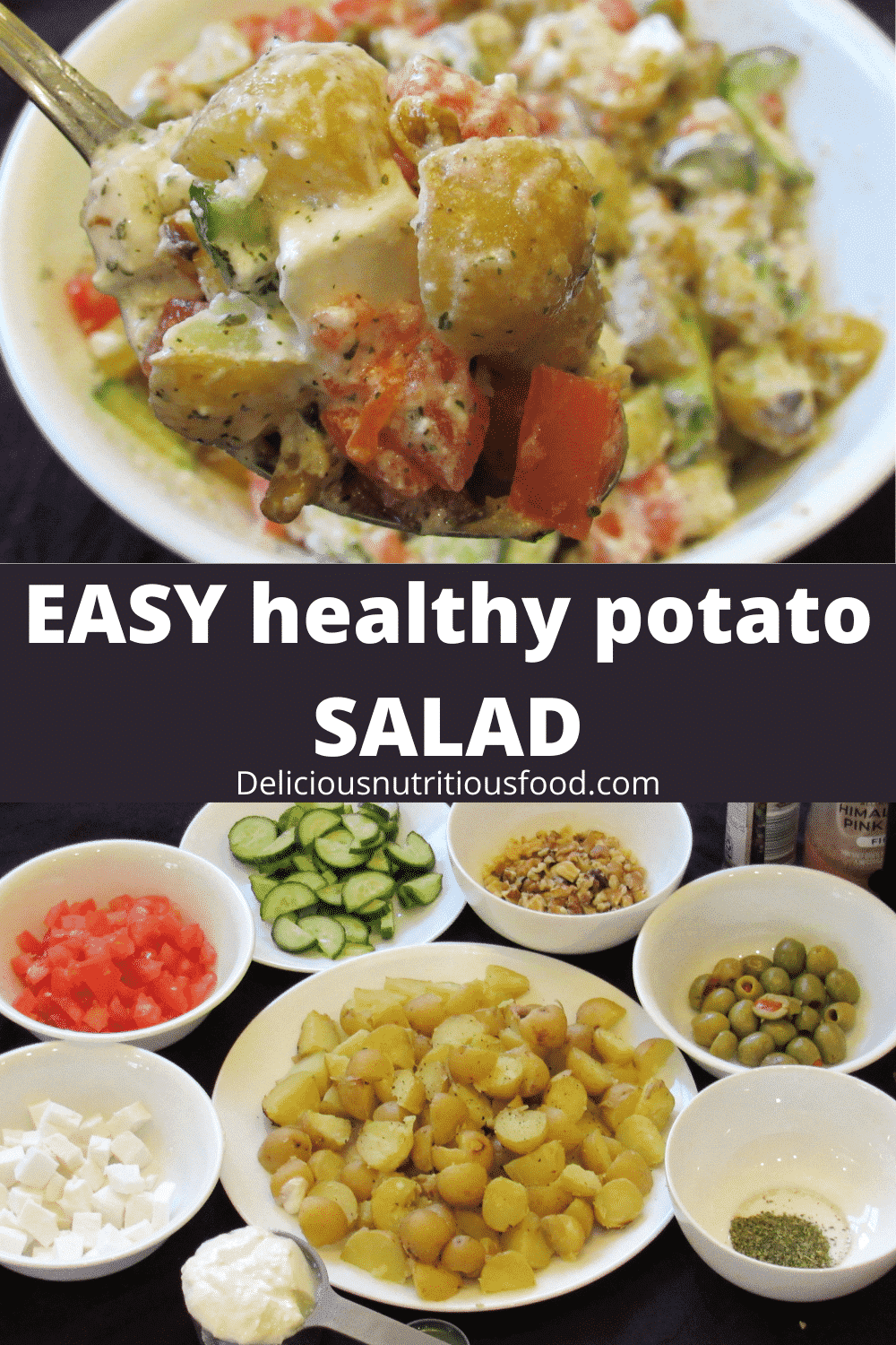 Easy potato salad without eggs