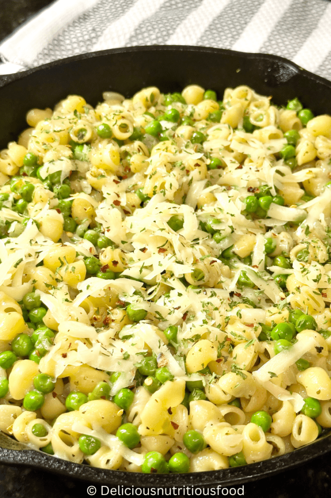 Pasta e piselli recipe Italian (pasta & peas) Delicious Nutritious Food